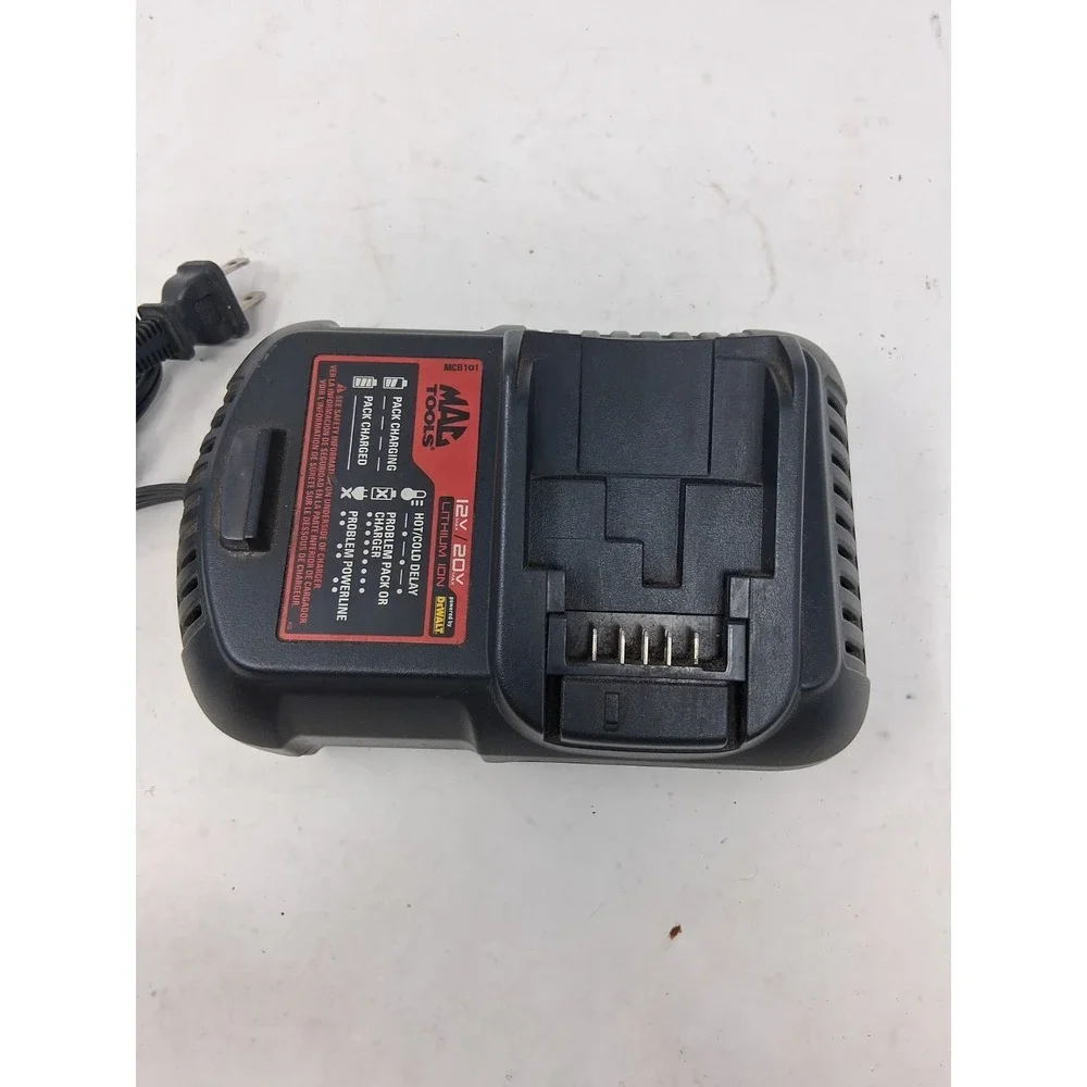 Mac Tools MCB101 Lithium Ion Battery Charger 12v/20v Untested. M